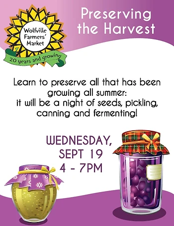 Poster for Preserving the Harvest