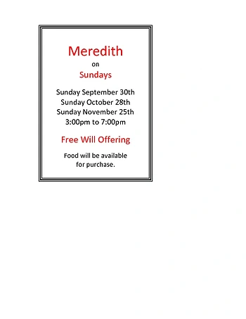 Poster for Meredith