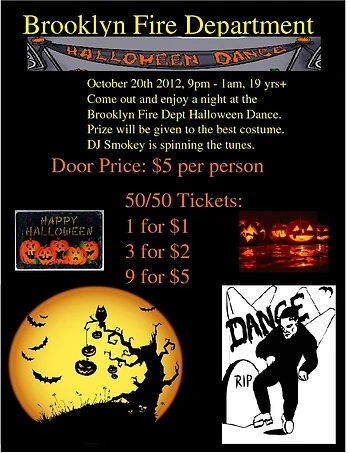 Poster for Halloween Dance