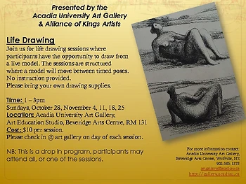 Poster for Life Drawing