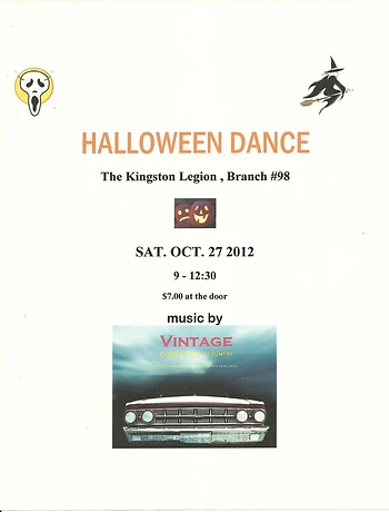 Poster for Halloween Dance