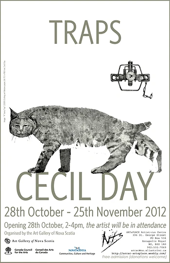 Poster for Cecil Day Opening Reception