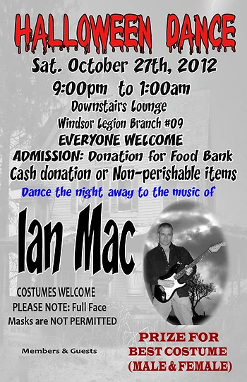 Poster for Halloween Dance