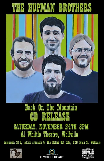 Poster for Hupman Brothers CD Release