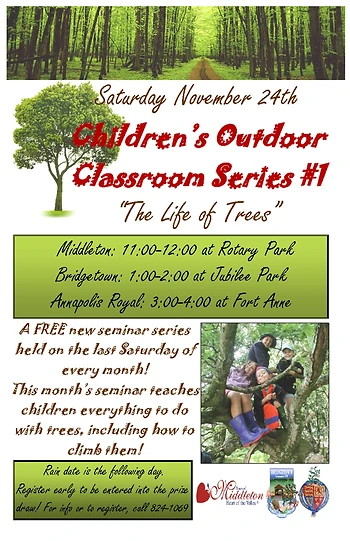 Poster for Outdoor Classroom: The Life of Trees