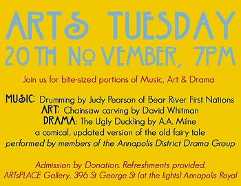 Poster for ARTs Tuesday