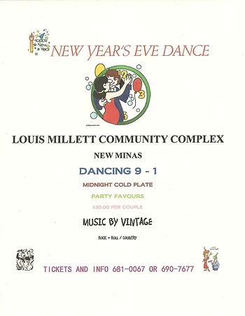 Poster for New Year's Eve Party