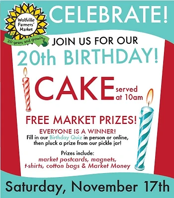 Poster for Celebrating 20 Years at the Market