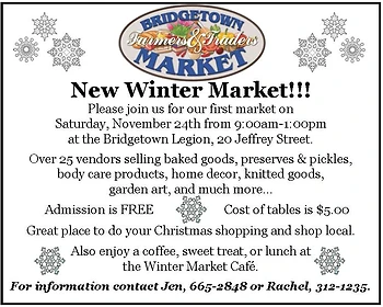 Poster for Farmers & Traders Market