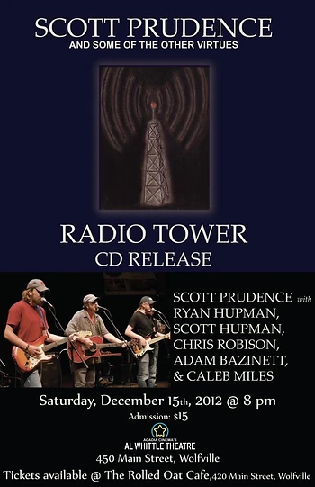 Poster for Scott Prudence CD Release