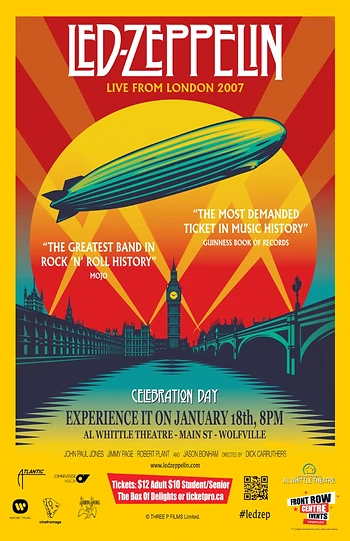 Poster for Led Zeppelin: Celebration Day