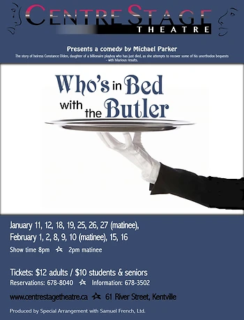 Poster for Who's in Bed with the Butler