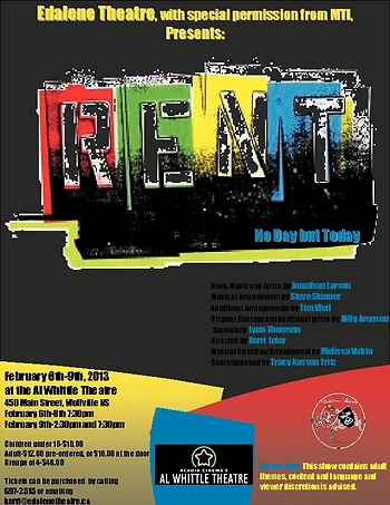 Poster for RENT