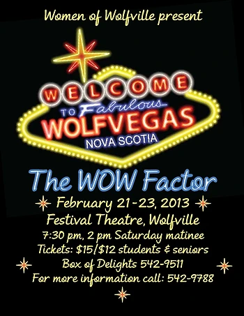 Poster for WolfVegas The WOW Factor