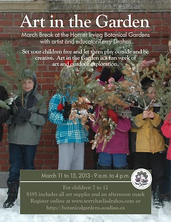 Poster for Art in the Garden