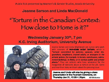 Poster for Torture in the Canadian Home