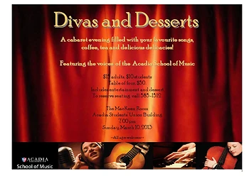 Poster for Divas and Desserts