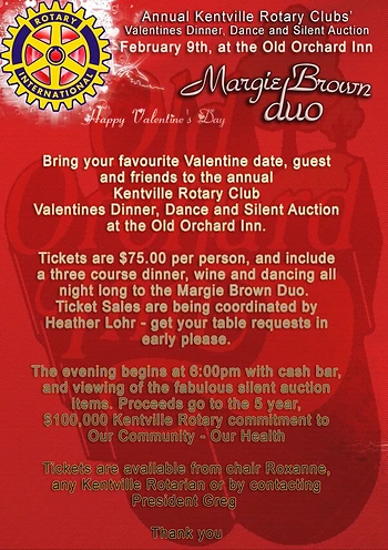 Poster for Valentines Gala