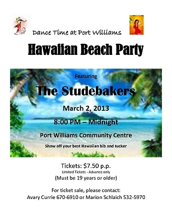 Poster for Hawaiian Beach Party