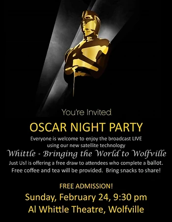 Poster for Oscar Night Party