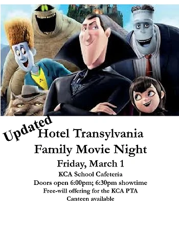 Poster for Family Movie Night
