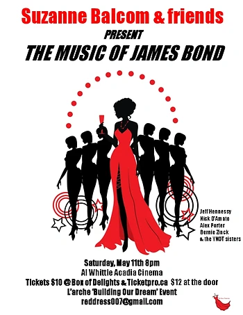 Poster for Music of James Bond