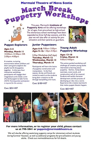 Poster for Preschooler Puppet Playtime