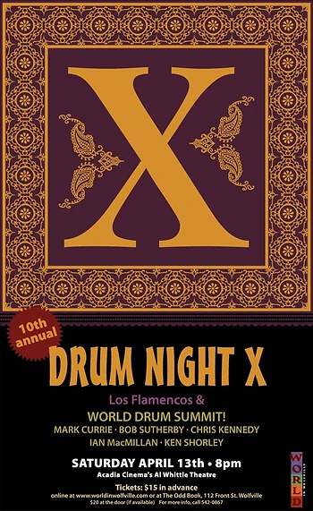 Poster for Drum Night X