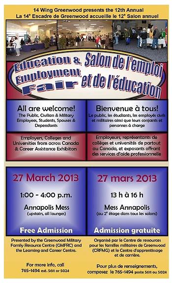 Poster for Education & Job Fair