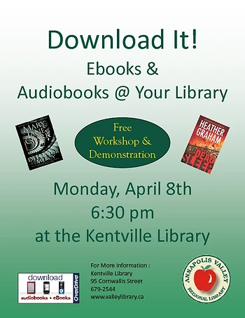 Poster for Ebooks & Audiobooks