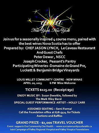 Poster for New York Gala