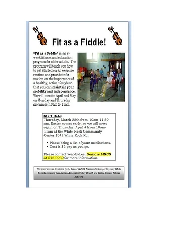Poster for Fit As A Fiddle