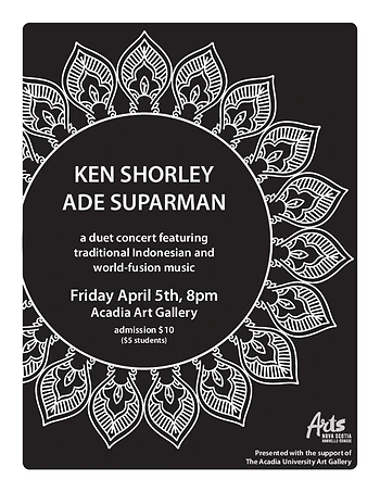 Poster for Ken Shorley & Ade Suparman