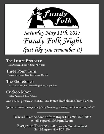 Poster for Fundy Folk