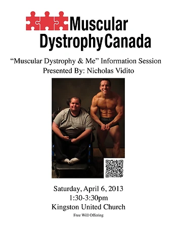Poster for Muscular Dystrophy & Me