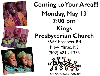 Poster for African Children's Choir