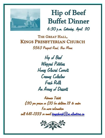 Poster for Hip of Roast Beef Buffet