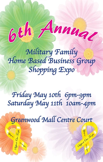Poster for Spring Shopping Expo