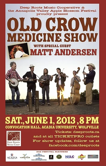 Poster for Old Crow Medicine Show