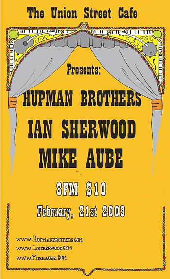 Poster for Evening of Singer Songwriters