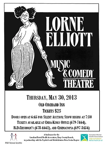 Poster for Lorne Elliott Music & Comedy