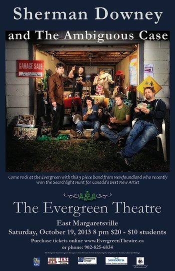 Poster for Sherman Downey & The Ambiguous Case