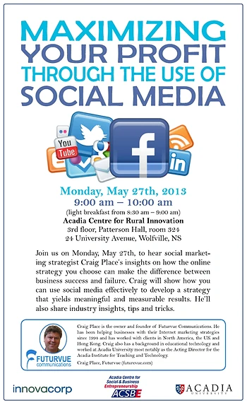 Poster for Social Media Networking