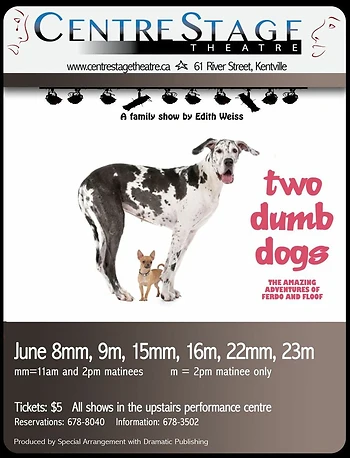 Poster for Two Dumb Dogs