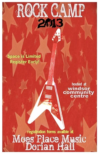 Poster for Summer Rock Camp