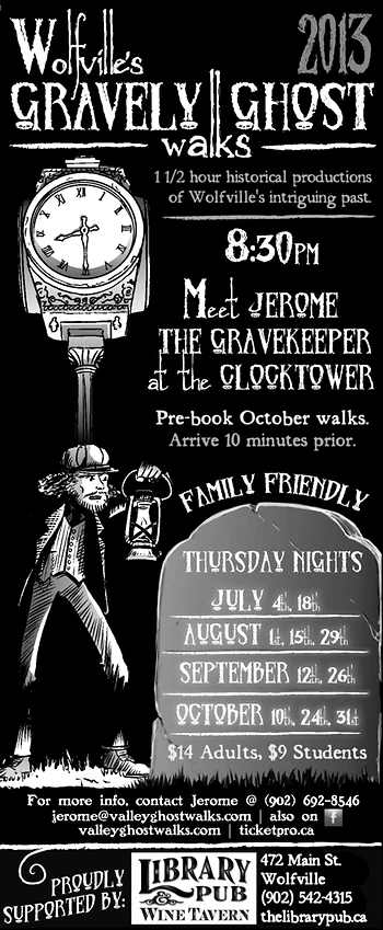 Poster for Gravely Ghost Walk