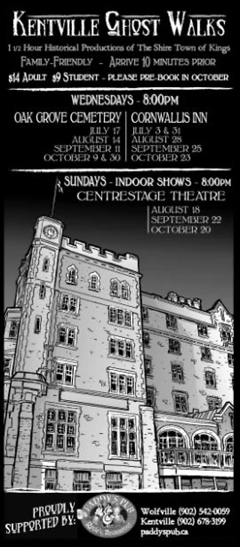 Poster for Gravely Ghost Walk