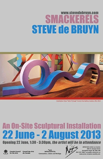 Poster for Opening Reception of Smackerels