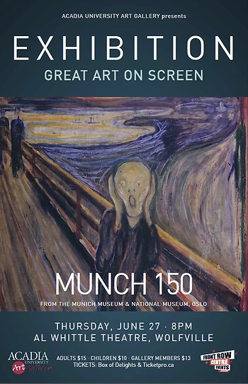 Poster for Exhibition: Munch 150