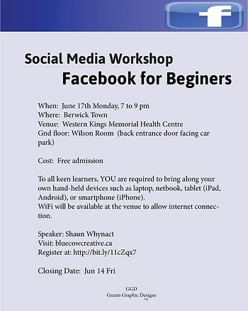 Poster for Facebook for Beginners
